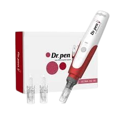 Dermapen DR Pen, caja con 2 cartuchos de #12, inalámbrico, usb y cargador